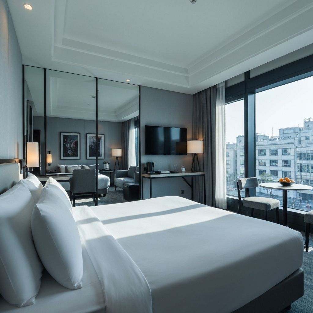 Standard room at Guest House Kavkasioni 33 with garden view